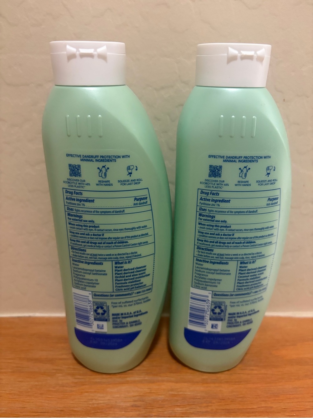 BARE Minimal Ingredients Shampoo - Mint Green - Picture 2 of 2